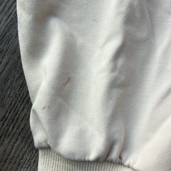 Pangaia Sweatshirt White 365 Heavyweight Sweatshirt Crew Neck Size Small Cotton - Picture 6 of 16